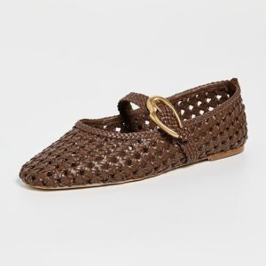 Larroudé Verona Macrame Flats