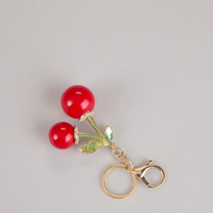 Windsor Very Cherry Rhinestone Charm Keychain Very Cherry Rhinestone Charm Keychain