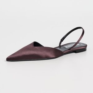 Victoria Beckham Victoria Asymmetric Slingback Flats