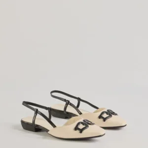 Windsor Vintage Charm Slingback Flats