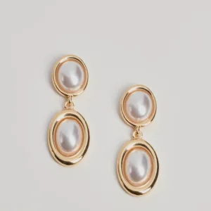 Windsor Vintage Luxe Faux Pearl Drop Earrings