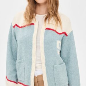Vintage Ski Cardigan