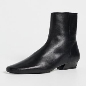 STAUD Wally Flat Ankle Boots