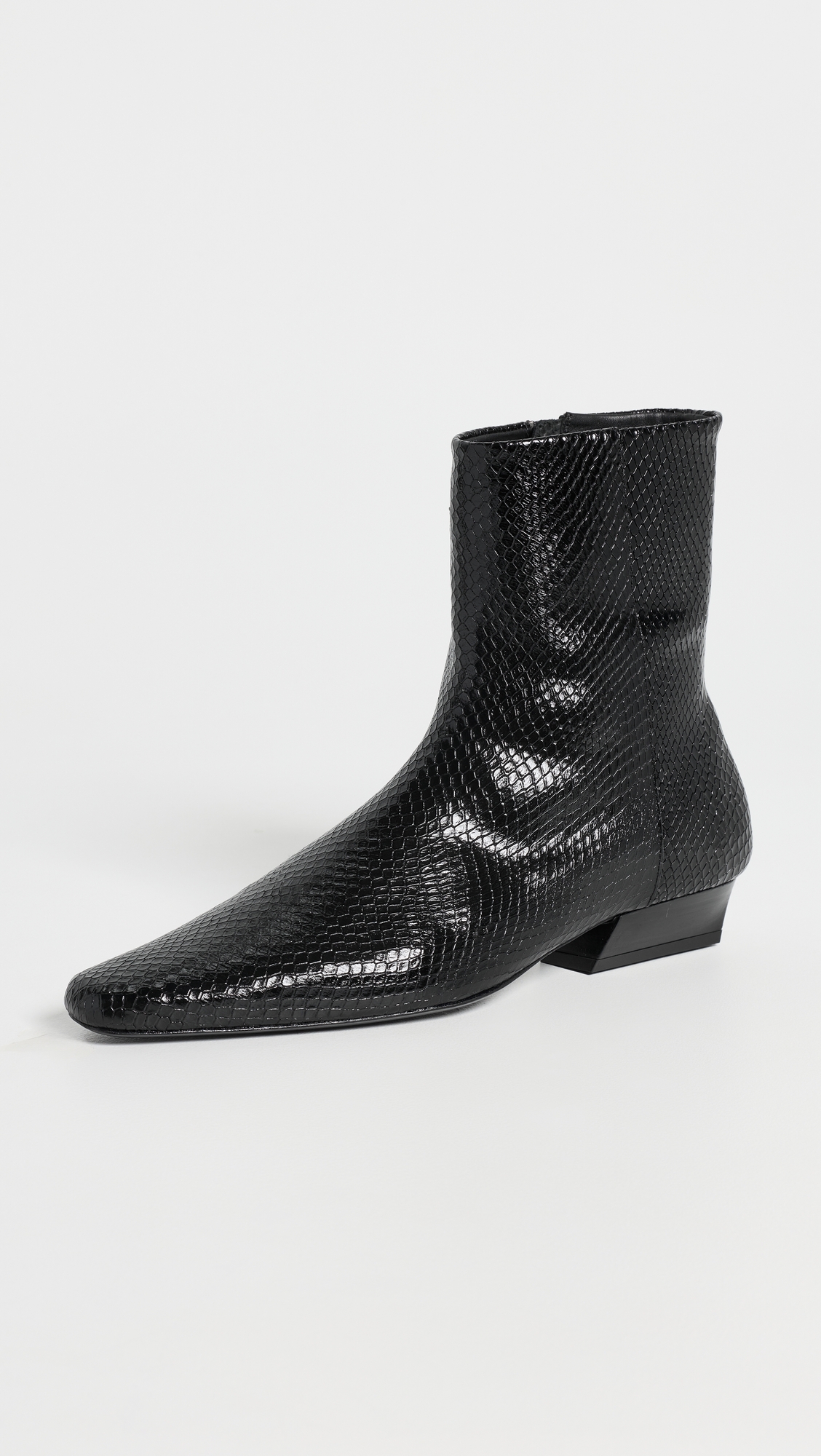 STAUD Wally Flat Ankle Boots