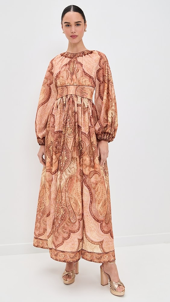 Zimmermann Wanderlust Long Sleeve Dress