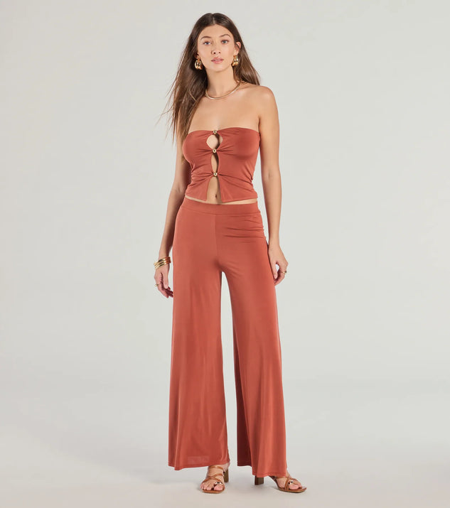 Windsor Wanderlust Mode Wide-Leg Pants