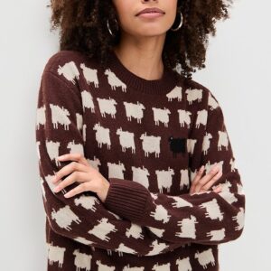 Rowing Blazers Warm & Wonderful x Oversized Wool Sleep Pullover