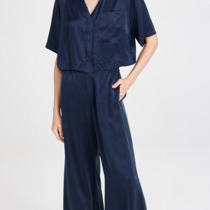 Lunya Washable Silk High Rise Pant Set