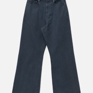 Tonywack Washed Cotton Twill Loose Flared Jeans Washed Cotton Twill Loose Flared Jeans