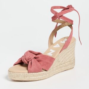 Manebi Wedge Knotted Espadrilles