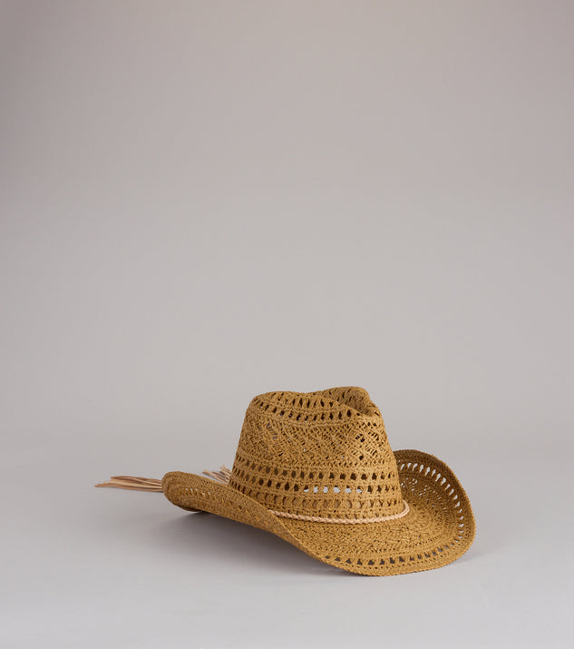 Windsor Weekend Escape Straw Cowboy Hat