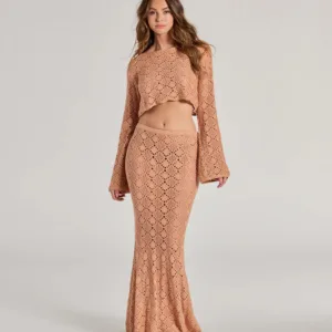Windsor Weekend Mood Crochet Maxi Skirt Weekend Mood Crochet Maxi Skirt