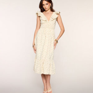 Windsor Weekend Romance Floral Cotton Midi Dress Weekend Romance Floral Cotton Midi Dress