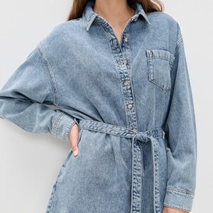 Good American Weightless Denim Romper