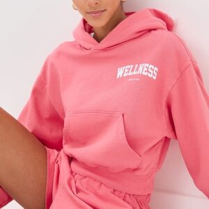 Sporty & Rich Wellness Ivy Cropped Hoodie