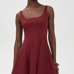 STAUD Wells Mini Dress