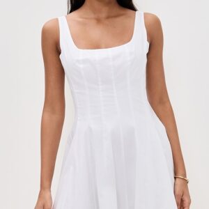 STAUD Wells Mini Dress