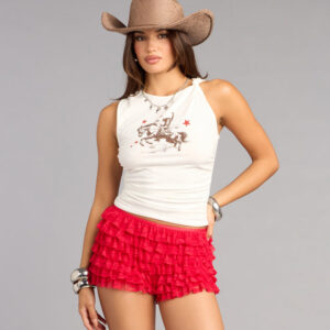 Windsor Western Attitude Cowboy Graphic Tank Top
