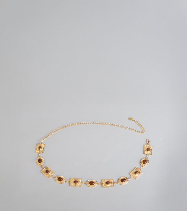 Windsor Western Edge Concho Chain Belt