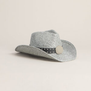 Windsor Western Glam Metallic Straw Cowboy Hat