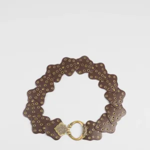 Western Mood Statement Buckle Medallion Belt