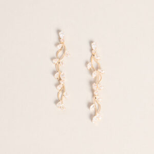 Windsor Whisper Shine Leaf Earrings