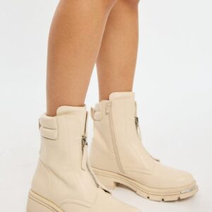 Ally Fashion White Ankle Boots White Ankle Boots