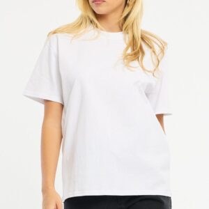 Ally Fashion White Oversized Short Sleeve T-Shirt: A Relaxed Basic You Will Wear on Repeat White Oversized Short Sleeve T-shirt