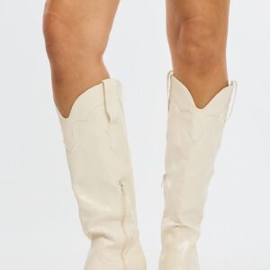 White Western Cowboy Boots