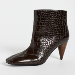 Stella McCartney Wide Cone Heel Booties
