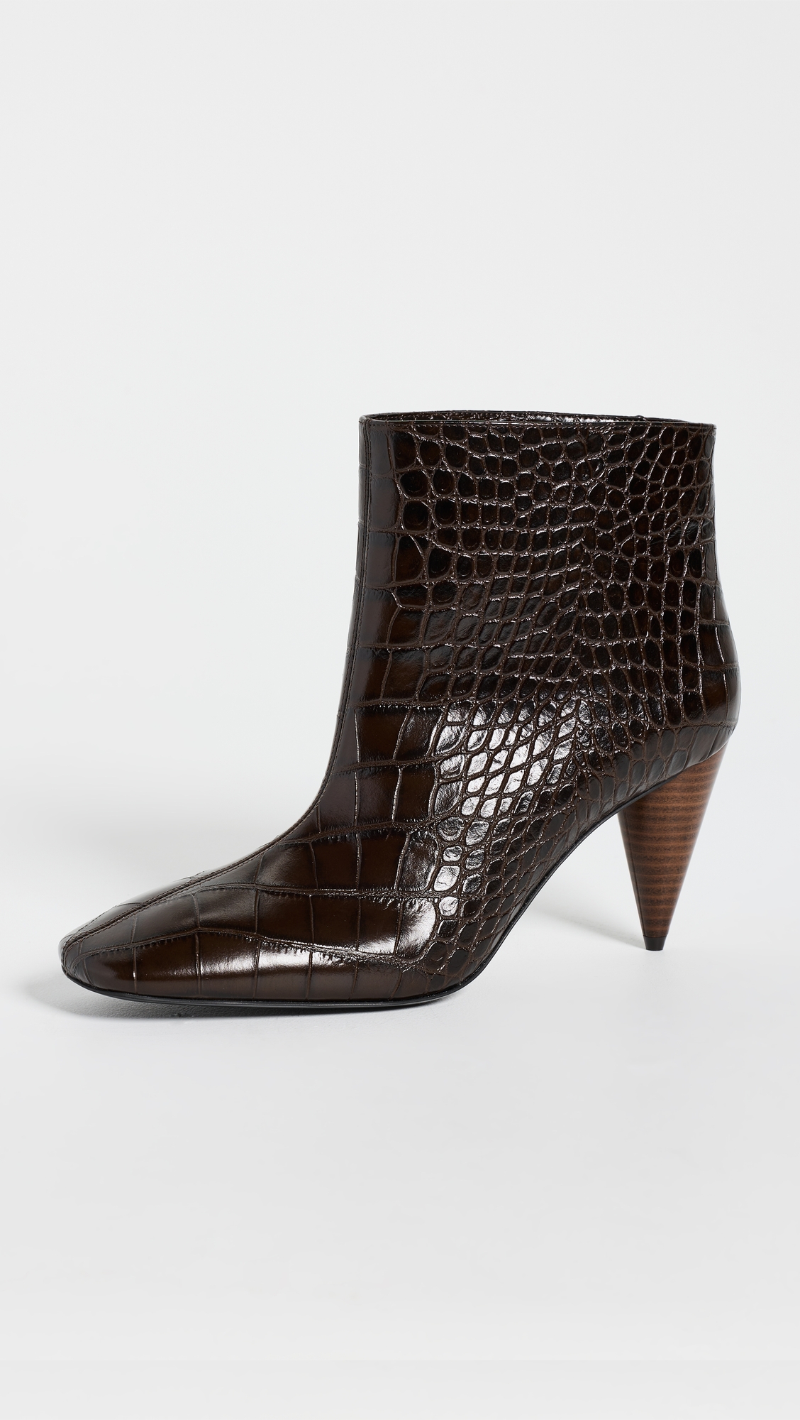 Stella McCartney Wide Cone Heel Booties