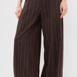 Helmut Lang Wide Double Pleated Trousers