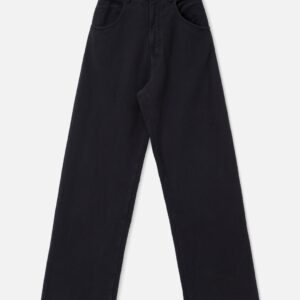Wide-leg Cotton Trousers
