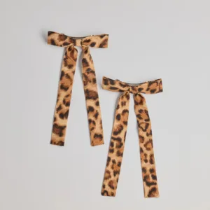 Windsor Wild Glam Cheetah Print Bow Twin-Pack Wild Glam Cheetah Print Bow Twin-Pack
