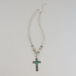 Windsor Wildflower Spirit Cross Necklace