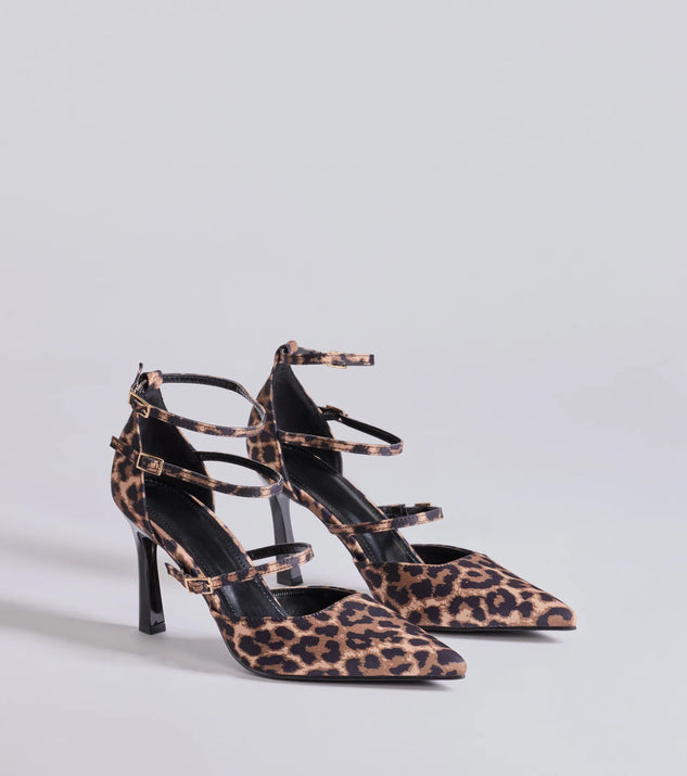 Windsor Wildly Fierce Leopard Stiletto Pumps