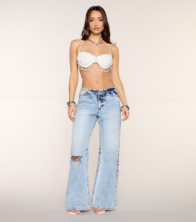 Windsor After Hours Aura Beaded Lace Bra Top - Image 3