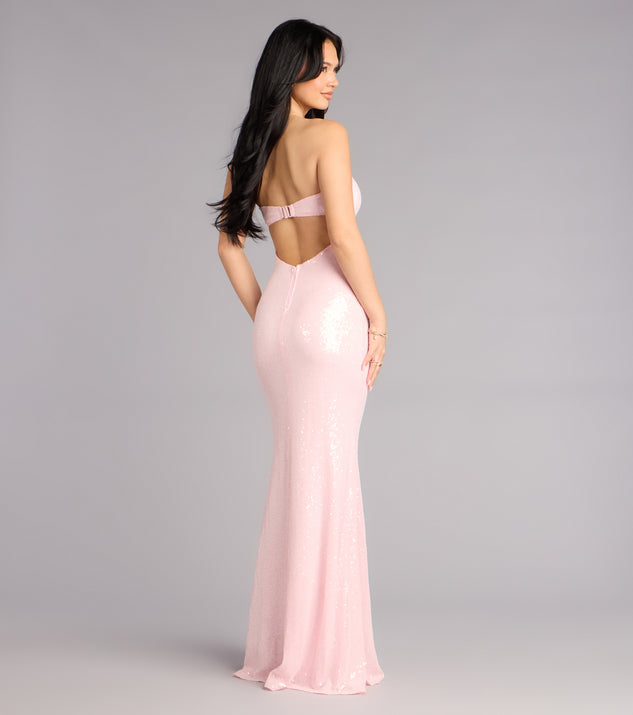 Windsor Aimee Sequin Starfish Formal Dress - Image 2