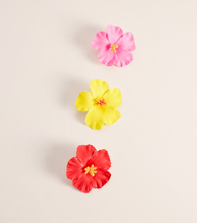 Windsor Aloha For Now Flower Hair Pin Set - Image 2