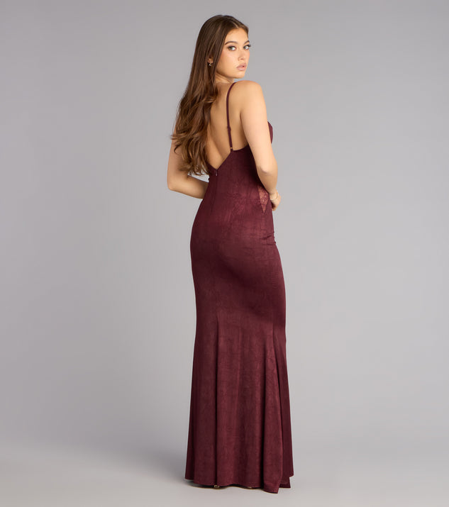 Windsor Alyce Side Lace Mermaid Formal Dress - Image 2