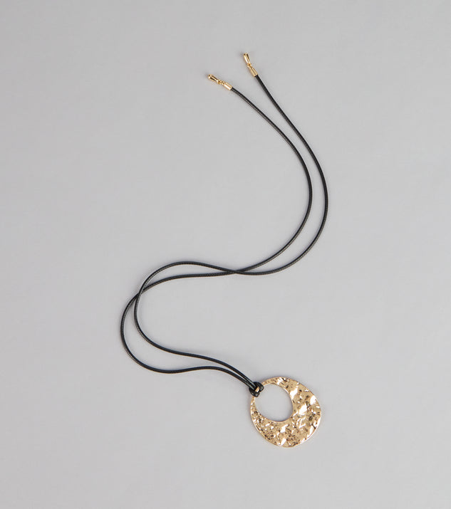 Windsor Artsy Chic Statement Pendant Necklace - Image 3