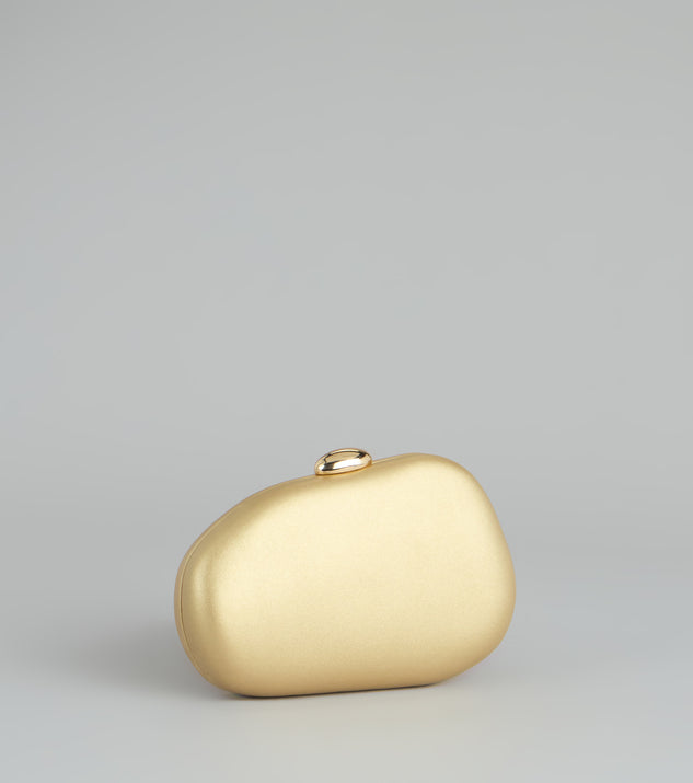 Windsor Black Tie Ready Metallic Clutch - Image 3
