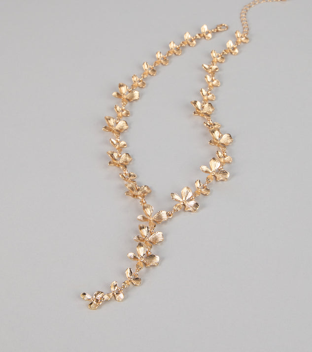 Windsor Bloom And Glow Lariat Necklace - Image 3