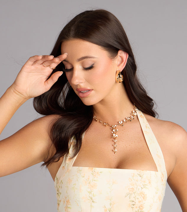 Windsor Bloom And Glow Lariat Necklace - Image 2