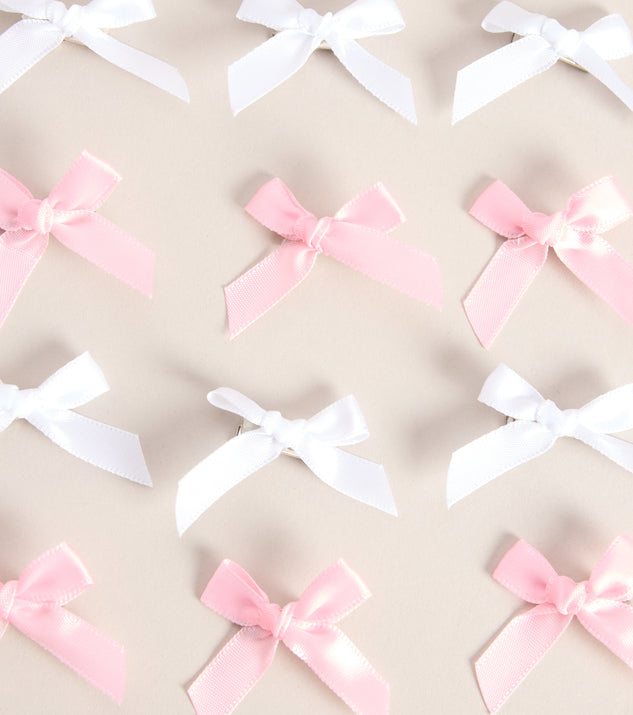 Windsor Bow Mood Mini Hair Clip Set - Image 2