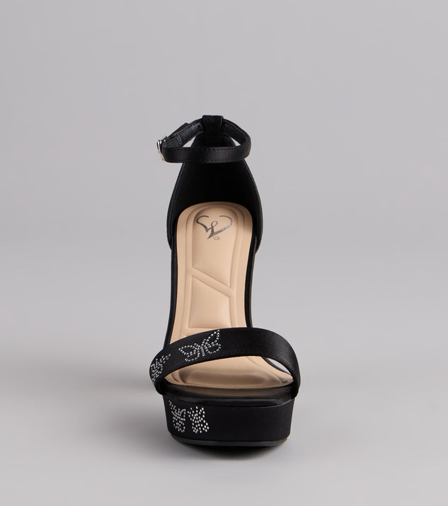 Windsor Butterfly Kisses Platform Block Heels - Image 3
