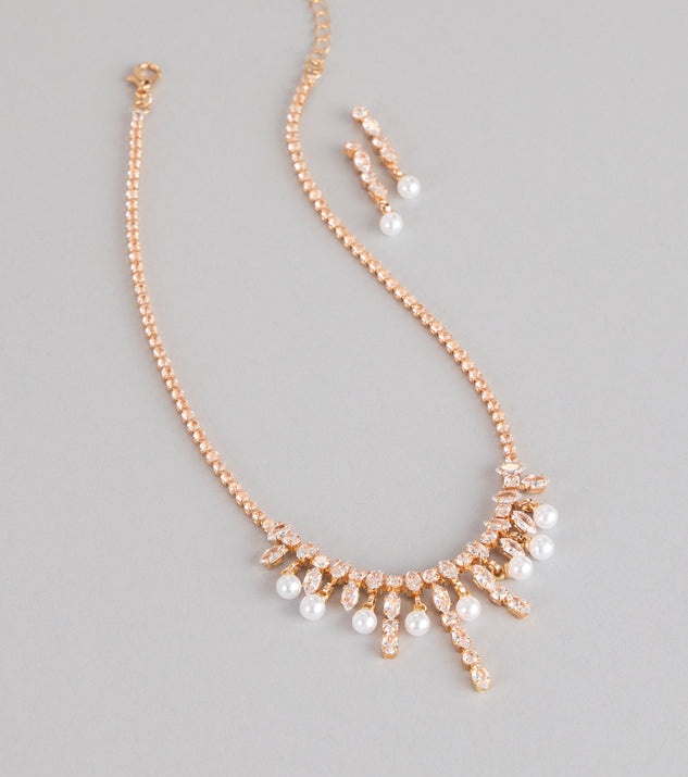 Windsor Candlelight Glam Necklace And Earrings Set - Image 2