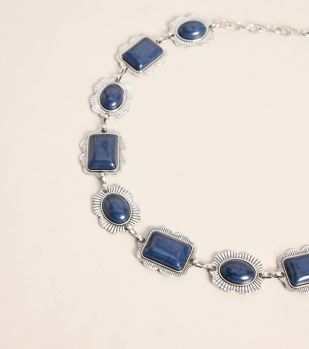 Windsor Canyon Charm Stone Chain Belt - Image 2