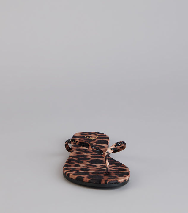 Windsor Casual Glow Satin Thong Sandals - Image 2