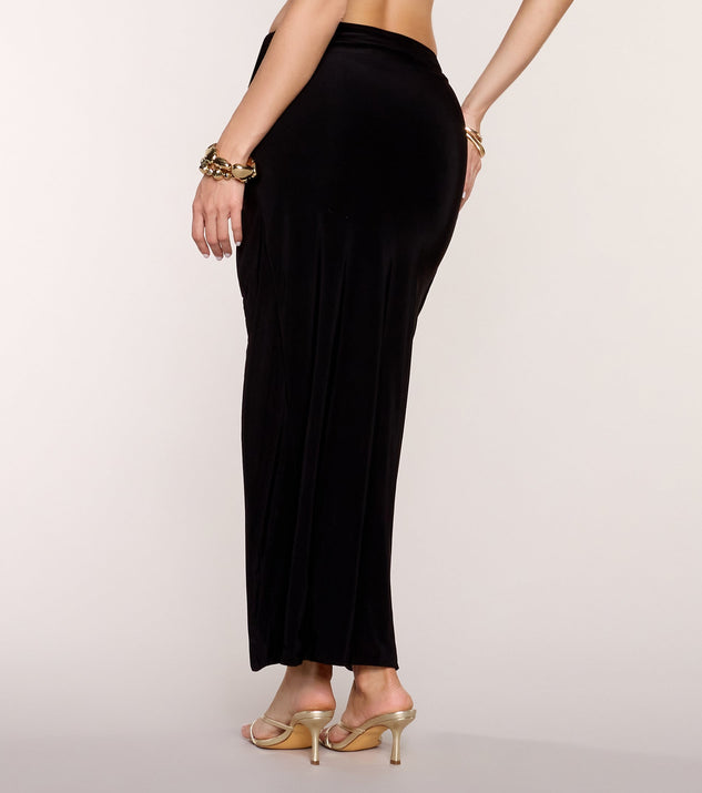 Windsor Caught Up Beaded Maxi Skirt - Image 3